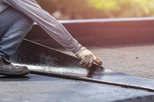 Professional Crawl Space Encapsulation technician working in Morrow, GA